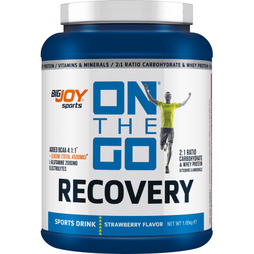 Bigjoy Sports ONTHEGO RECOVERY Sports Drink Çilek 1.05kg
