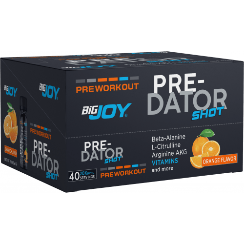 Bigjoy Sports Predator Shot Portakal 20 x 60ml