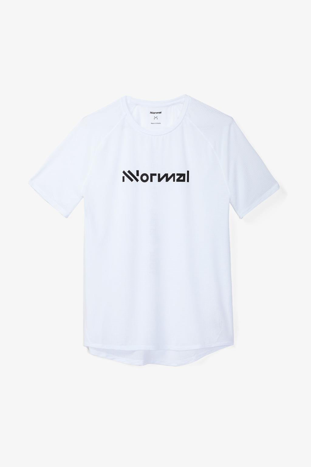 NNormal Race T-Shirt NN Beyaz Erkek Koşu Tişörtü