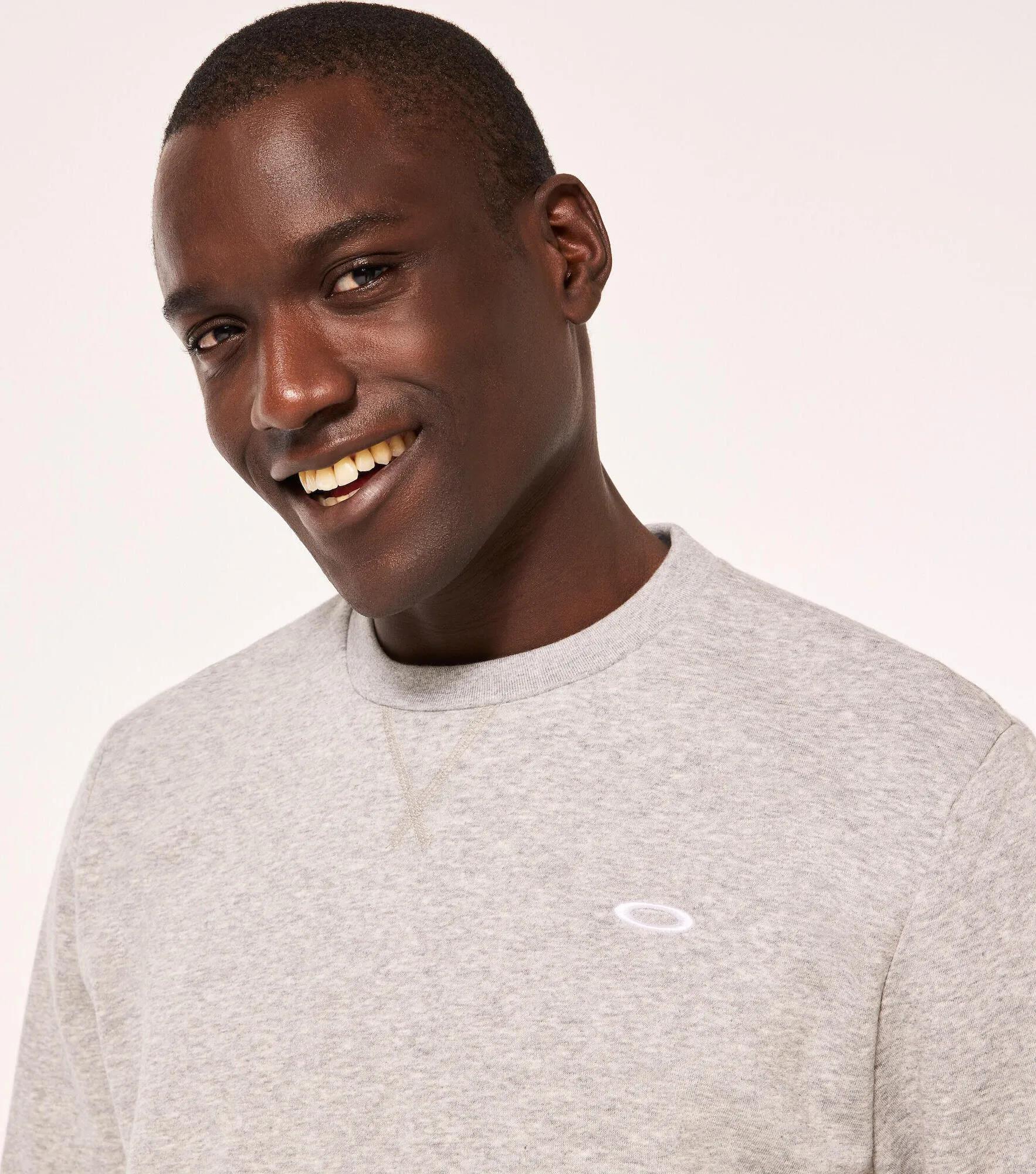 Oakley Relax Crew Sweatshirt 2.0 FOA404846 28B New Granite HTHR