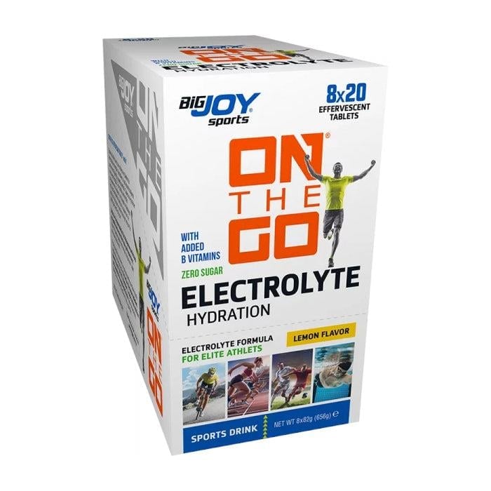 On The Go Electrolyte Limonlu Elektrolitli Efervesan Tablet Kutu (8x20 Tablet)
