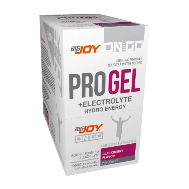 On The Go Progel Enerji Jeli Böğürtlen Aromalı Kutu (24 Adet)