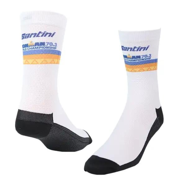 Santini Ironman World Championship Özel Tasarım Bisiklet Çorabı