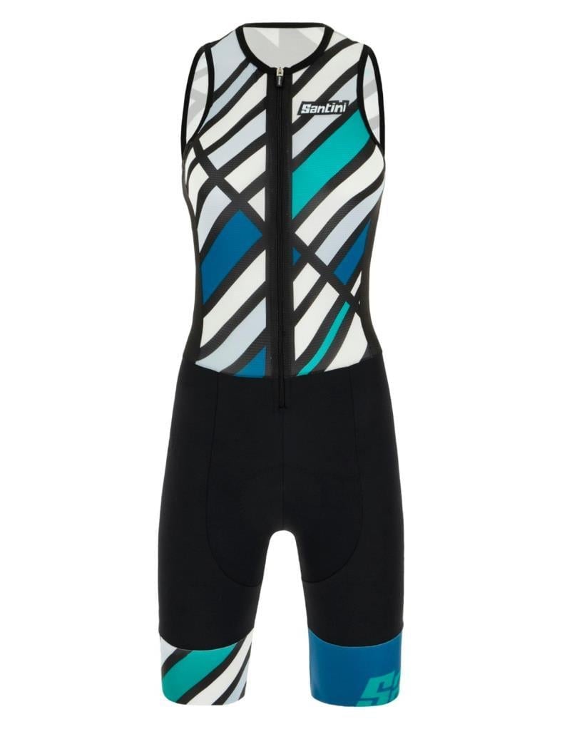 Santini Redux Raggio Kadın Trisuit 1T771IMGREDUXRAGG TEAL