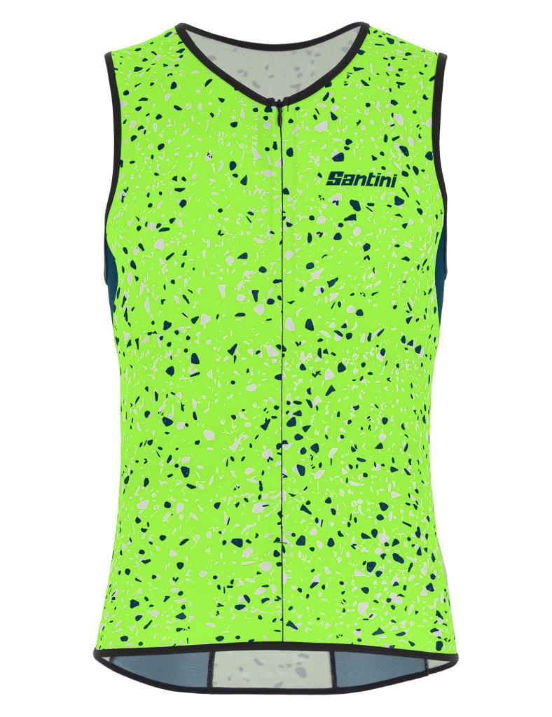Santini Sleek Design Pietra Tri Top Triathlon Atlet 1T6300SLEEKPIET