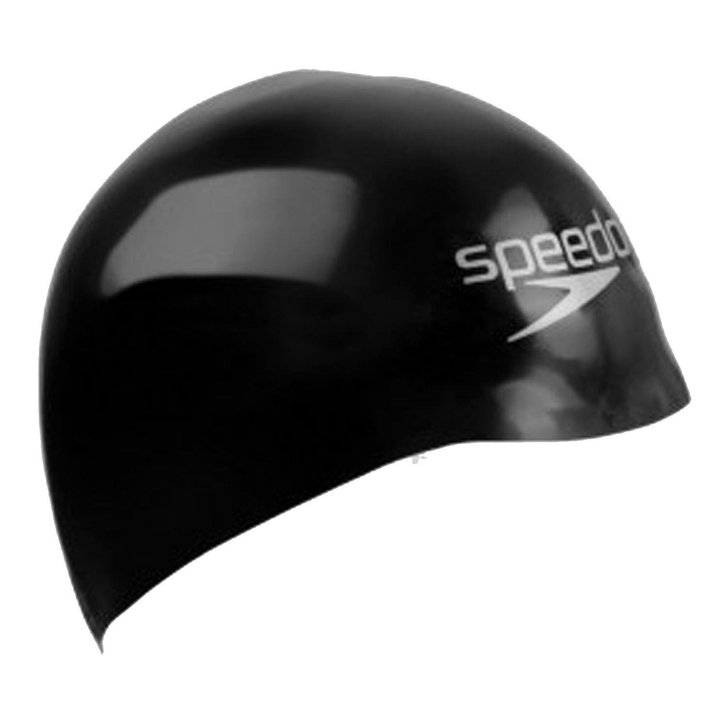 SPEEDO FASTSKIN CAP AU BLK/WHITE