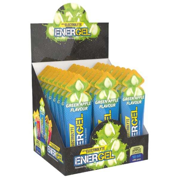 Torq Nutrition Energel Elektrolitli Enerji Jeli Yeşil Elma Aromalı Kutu (24 Adet)