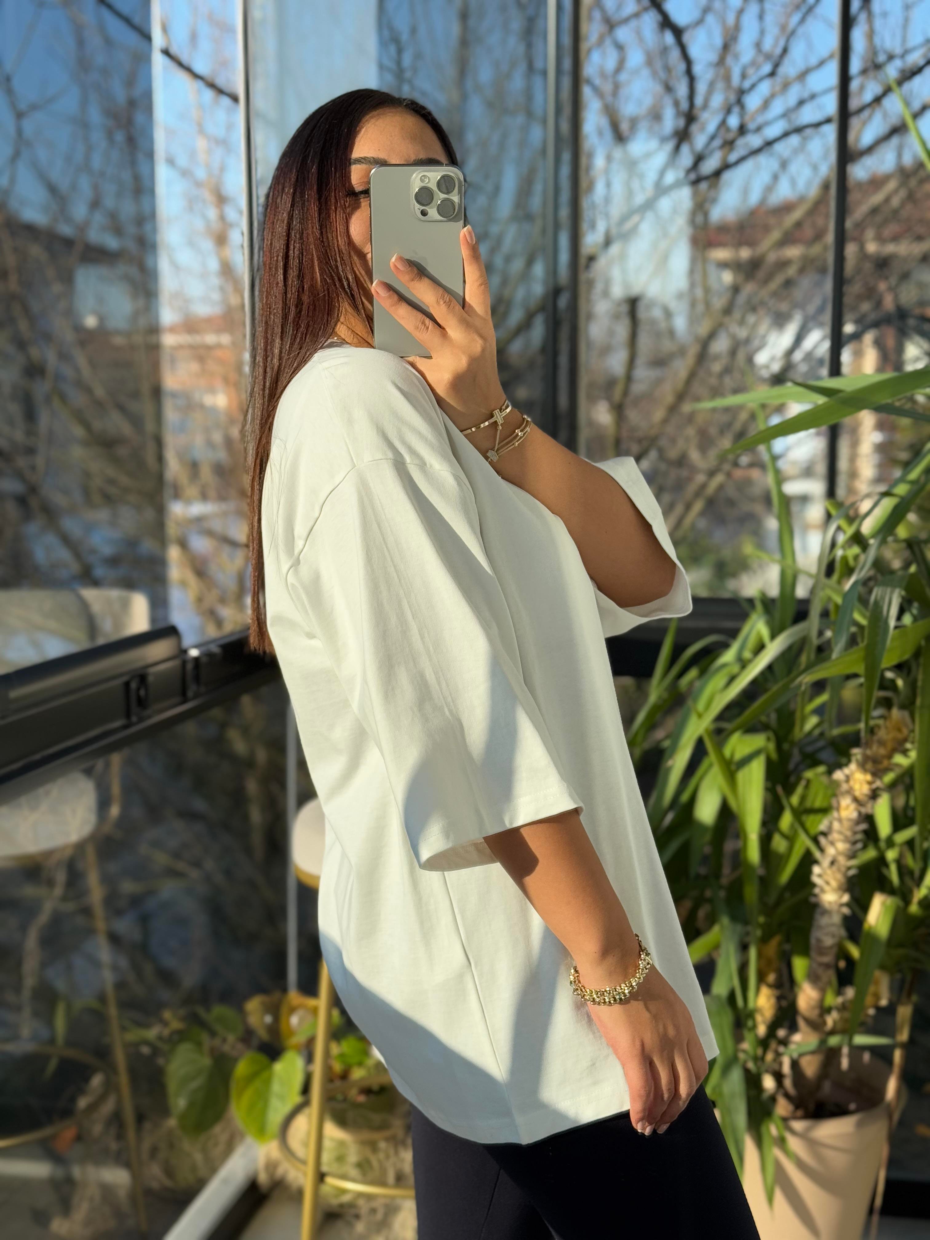 Basic Tişört Beyaz