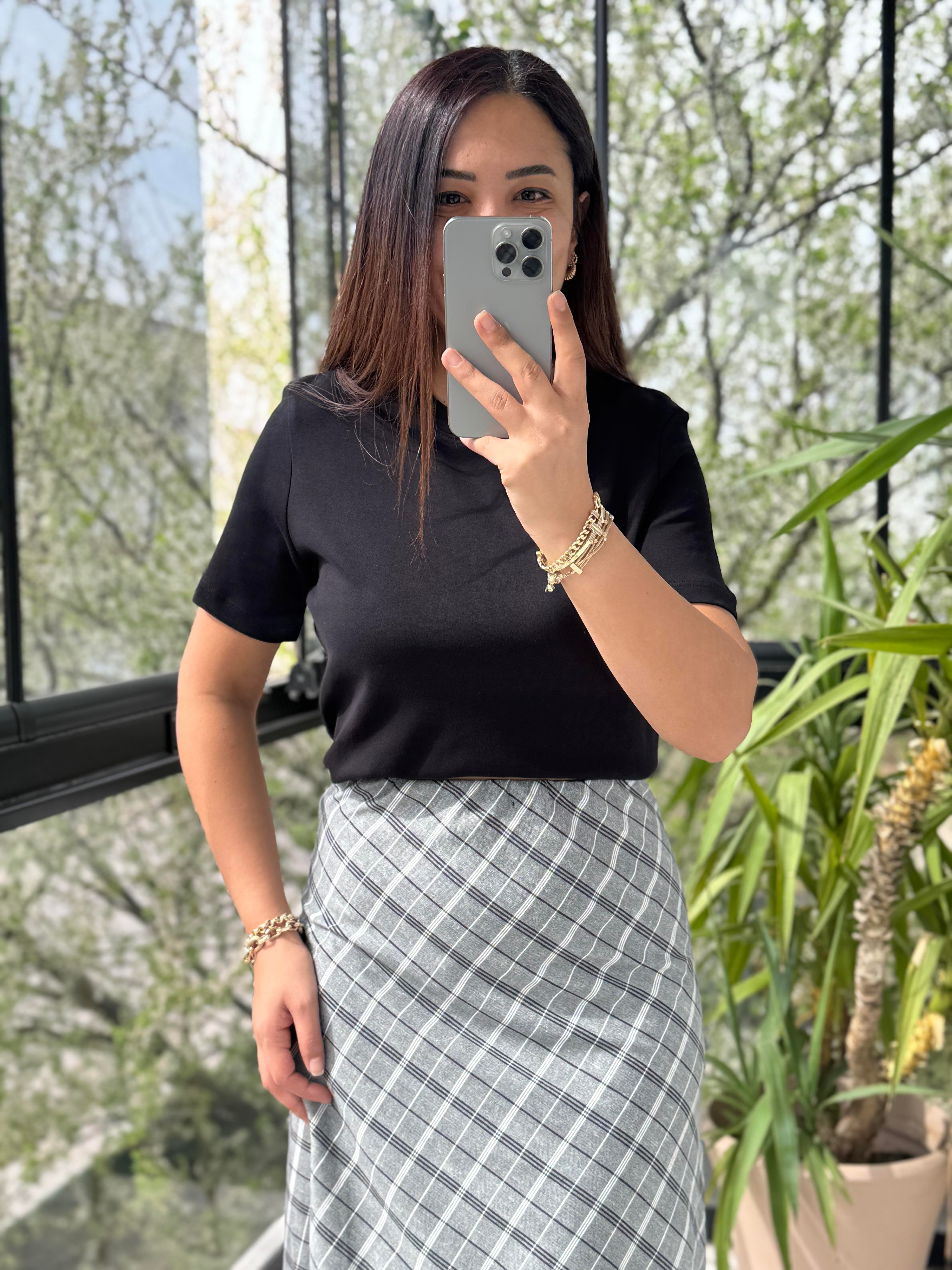 Dilvin Basic Tişört Siyah