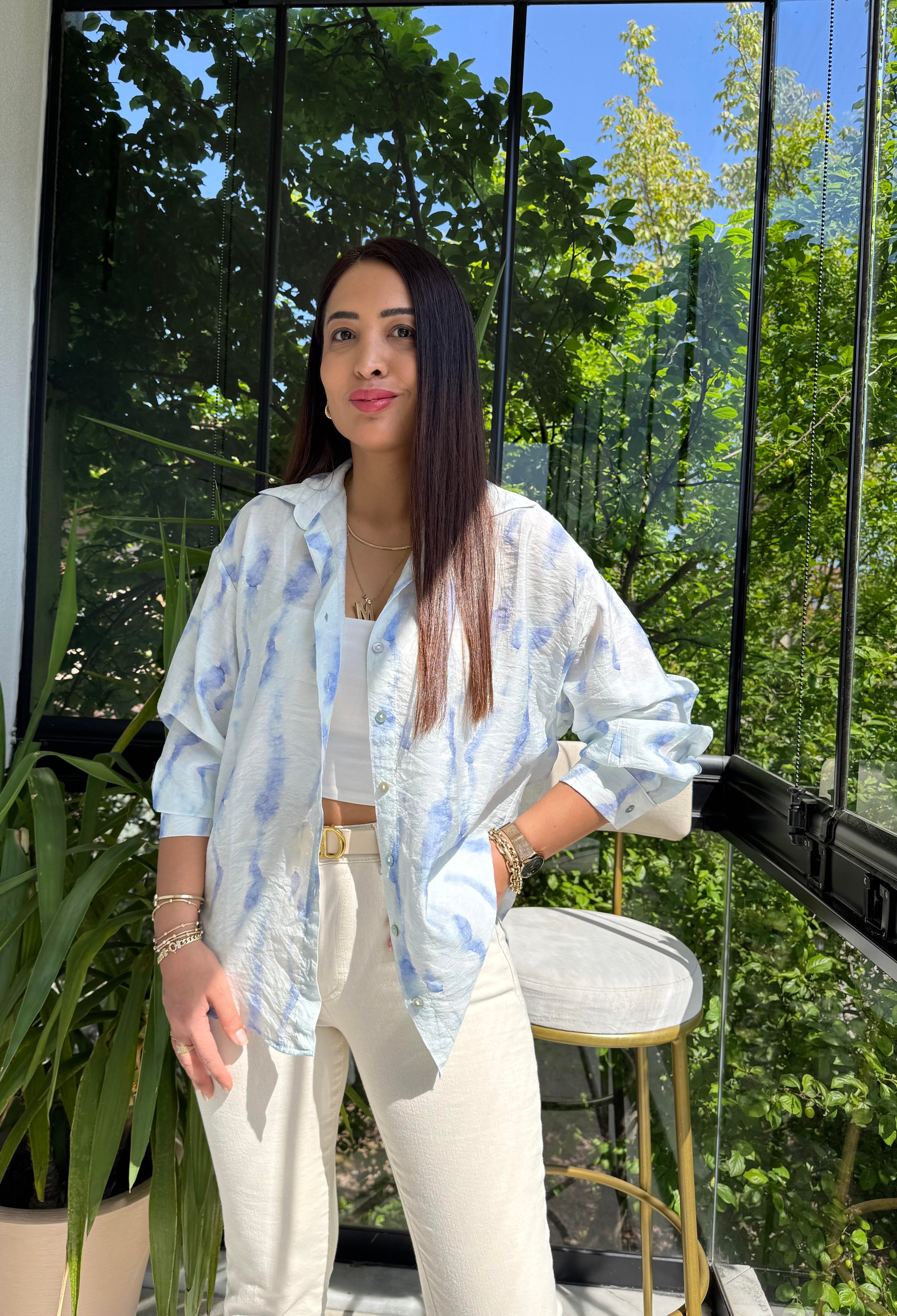 Empirme Gömlek Mavi