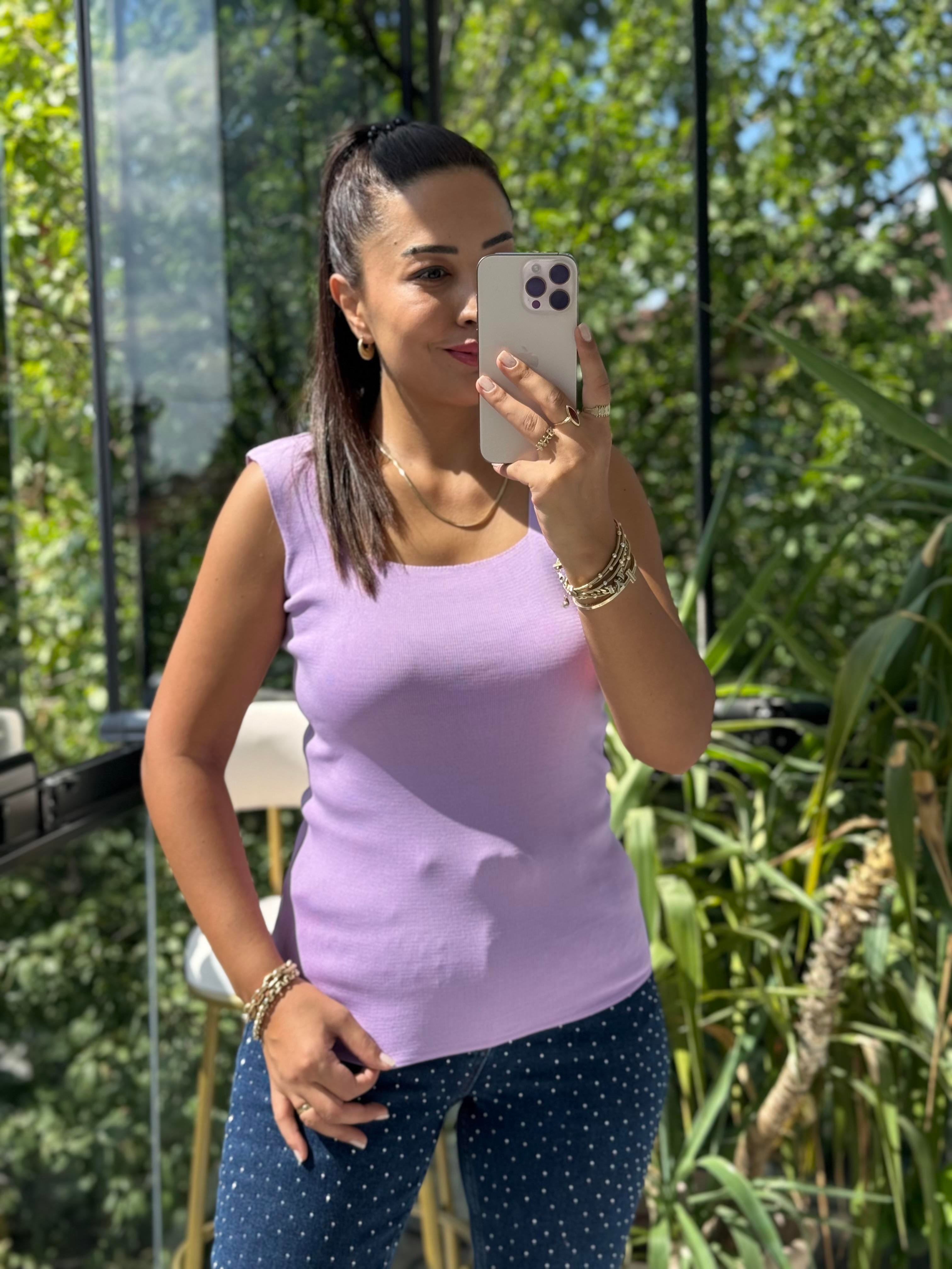 Kare Yaka Atlet Lila