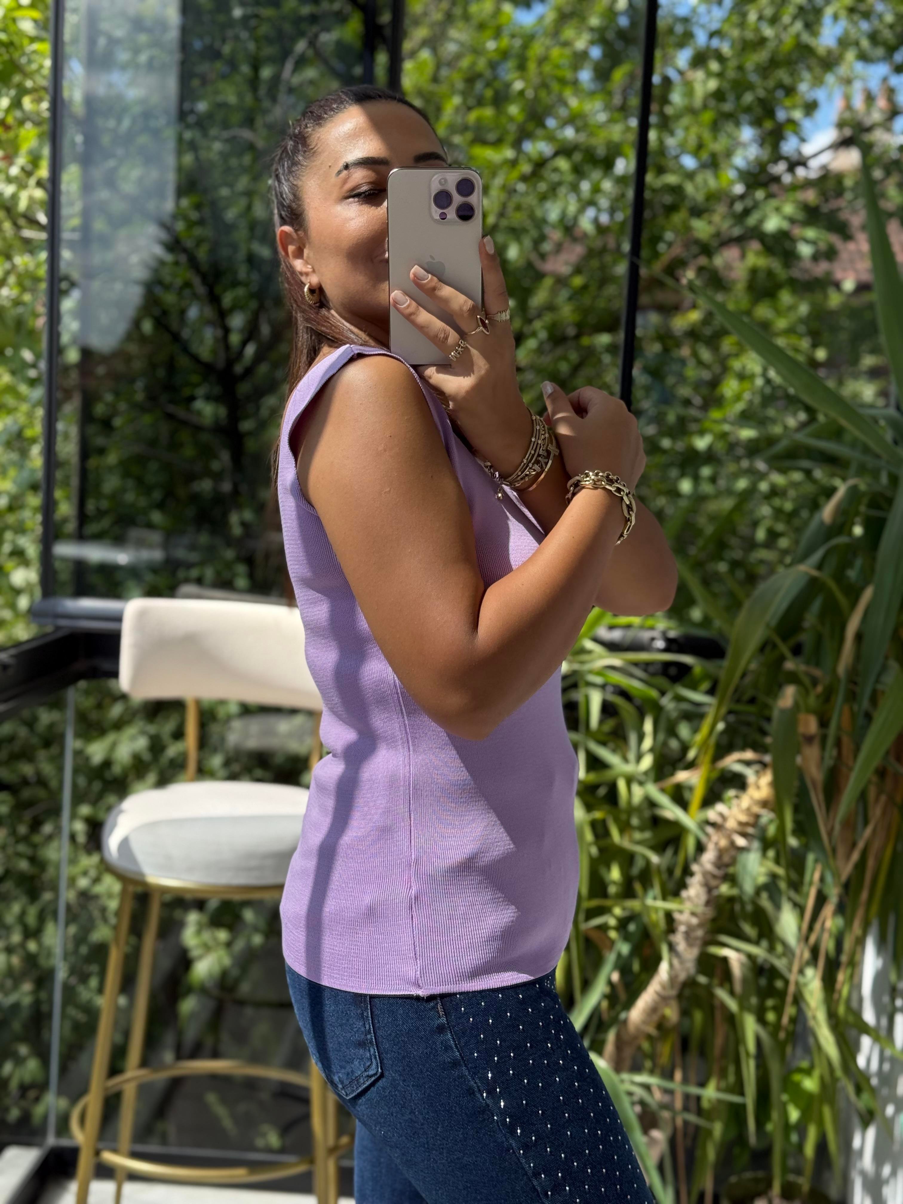 Kare Yaka Atlet Lila