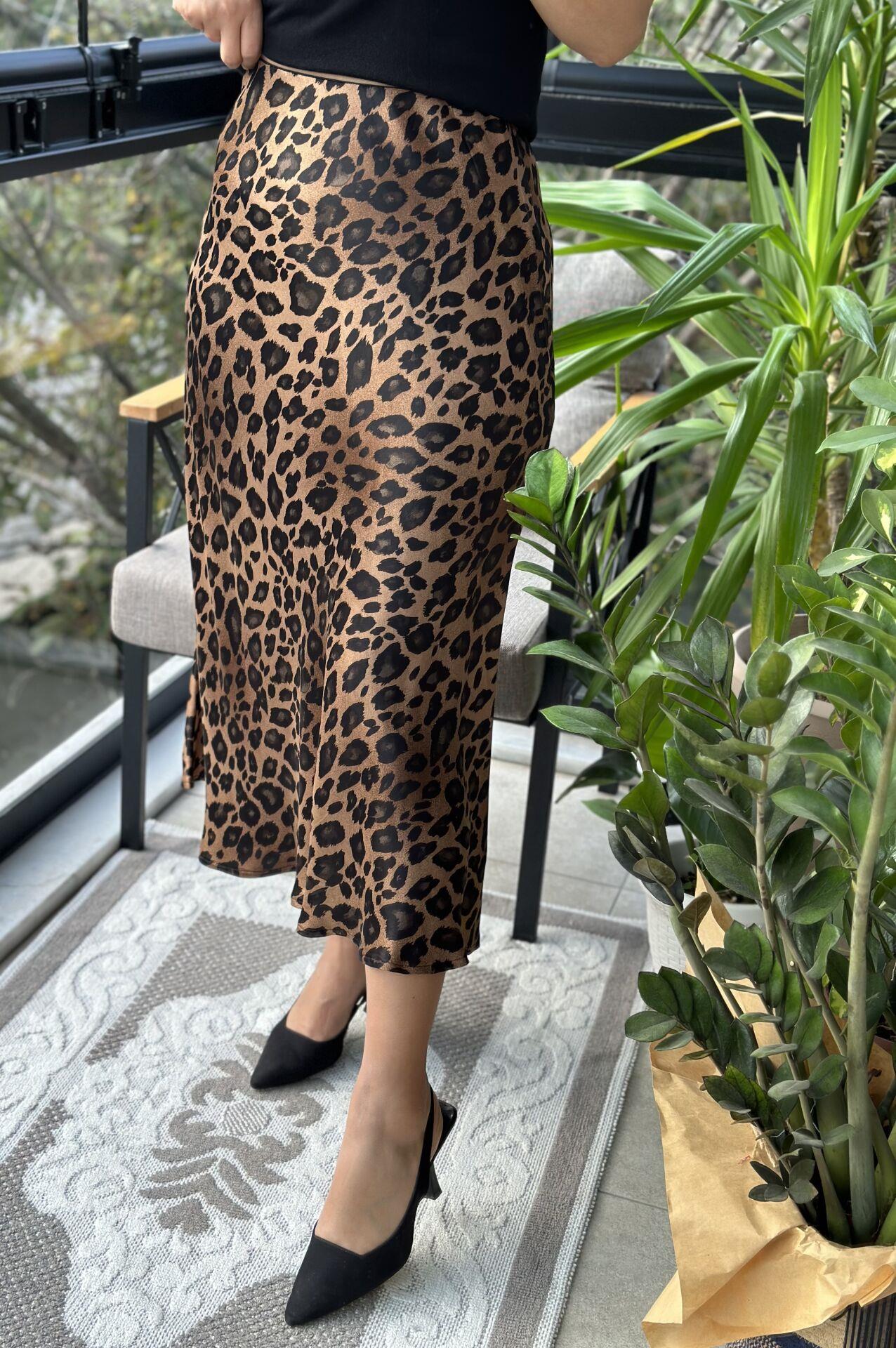 Leopar Saten Etek