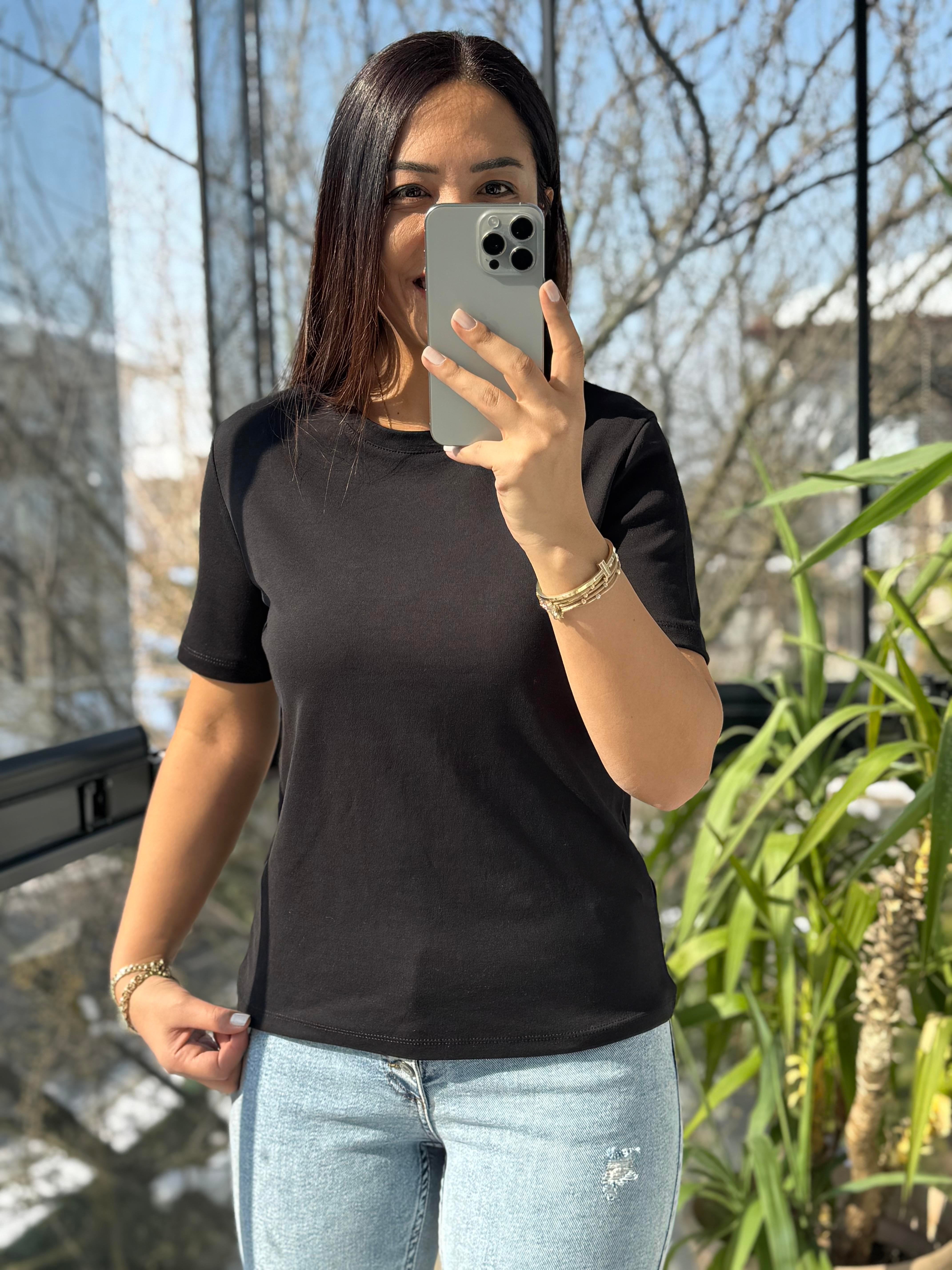 Massi Basic Tişört Siyah