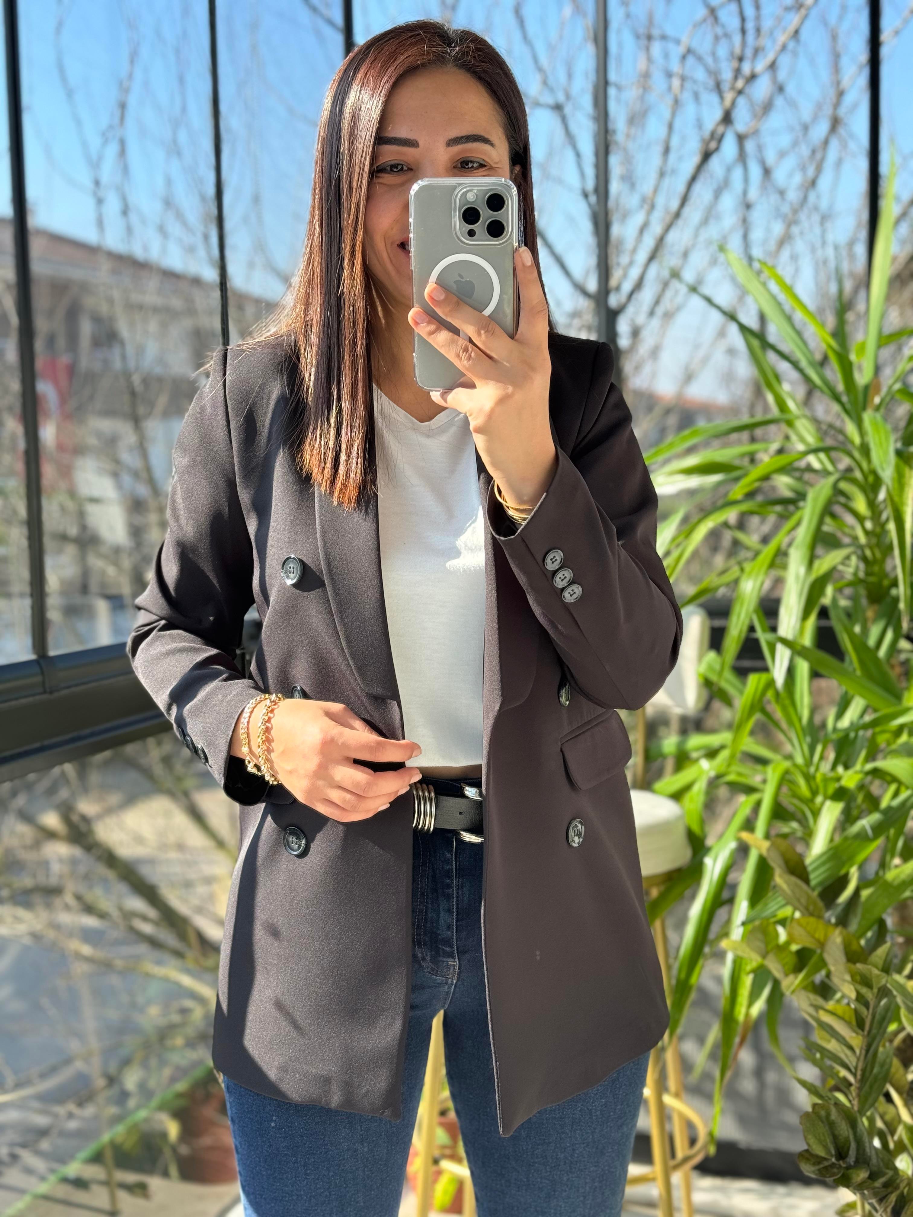 ZRA Model Blazer Ceket Siyah