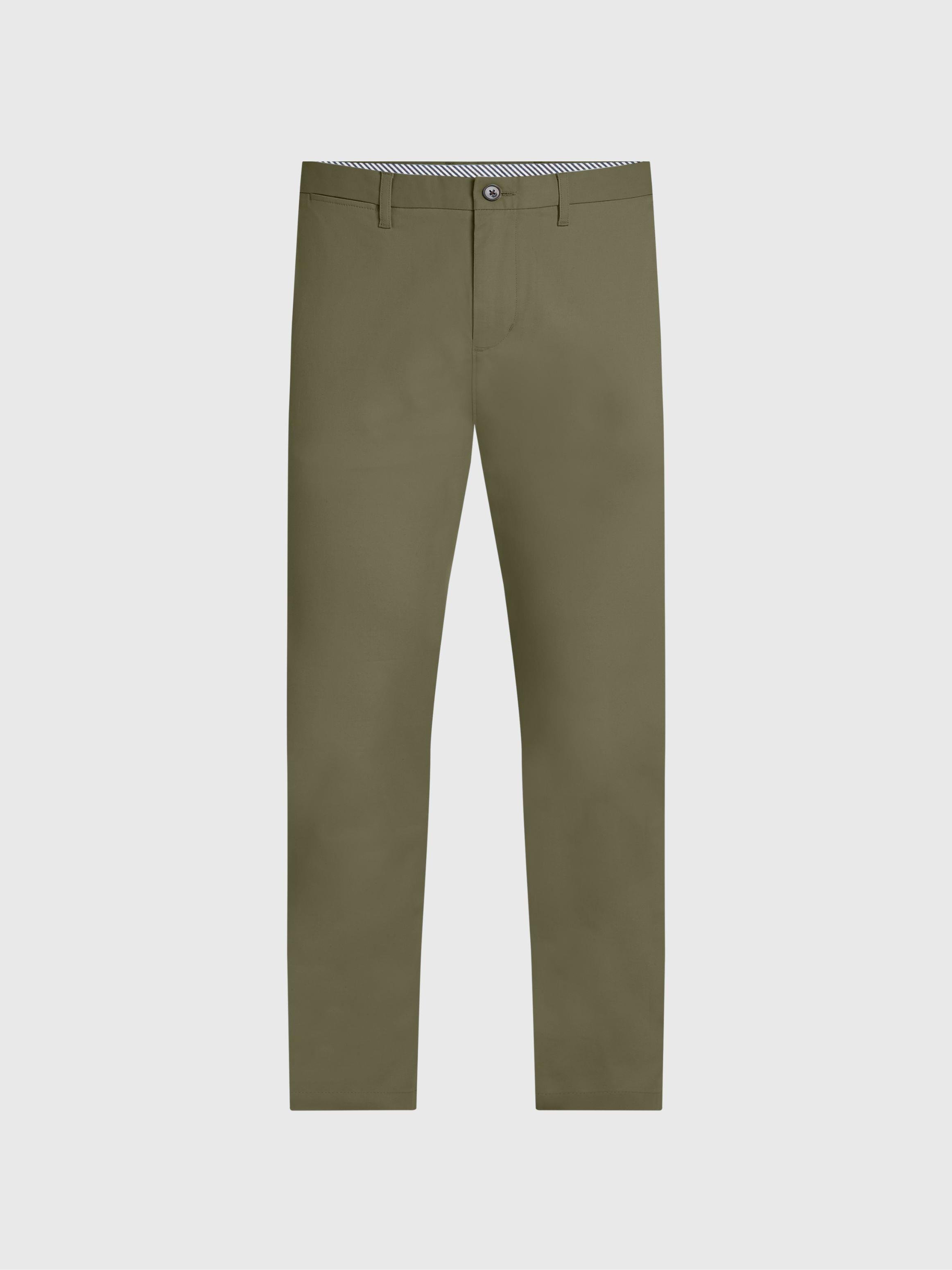 Calvin Klein Calvin Kleın Erkek Cepli Uzun Boy Düğmeli Günlük Kullanım Kahverengi Pantolon MW0MW26619-MSP