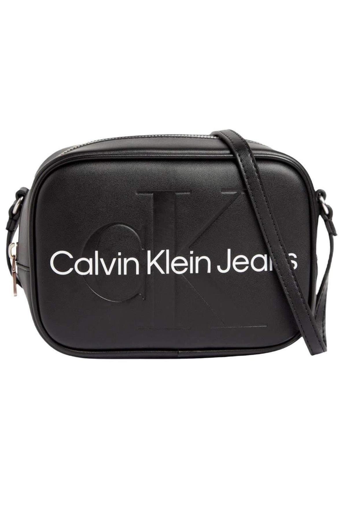Calvin Klein Calvin Kleın Kadın Logo Ayarlanabilir Askılı Siyah Çanta K60K610275-BDS