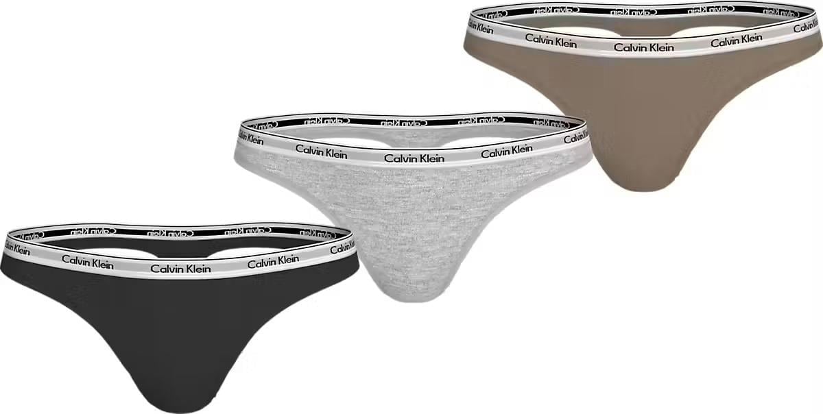 Calvin Klein Calvin Klein Kadın Marka Logolu Rahat Kesim Çok Renkli Boxer 000QD5209E-PZ7