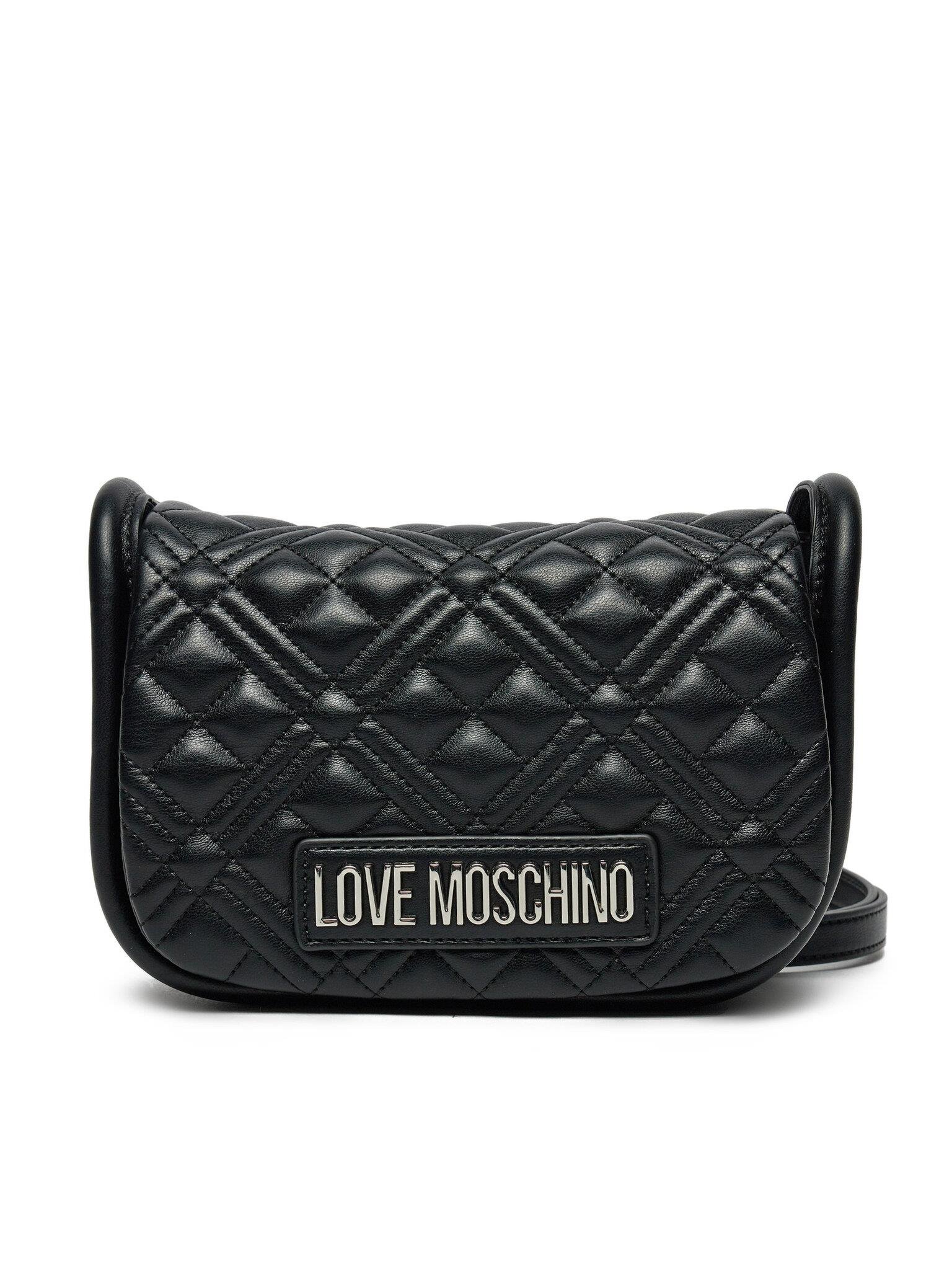 Love Moschino Love Moschino Kadın Manyetik Kapamalı Omuz Askılı Siyah Omuz Çantası JC4139PP1MLA0-00B