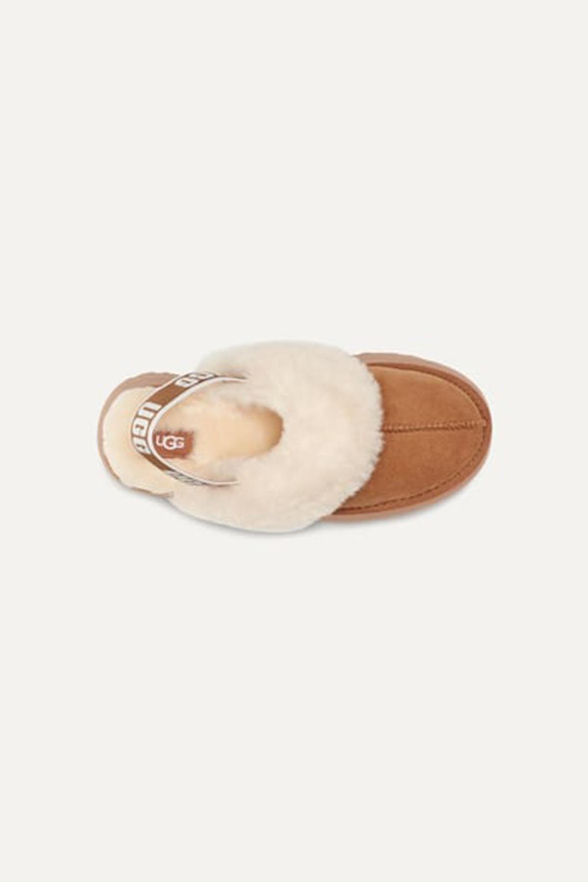 UGG UGG Kadın Deri Rahat Taban Günlük Kullanım Taba Terlik 1113474-TABA