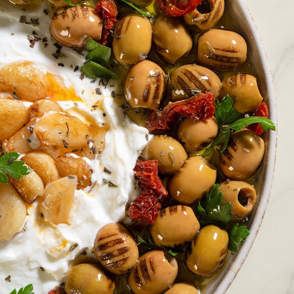 Izgara Çekirdeksiz Zeytin Salatası 290 gr Green Olives