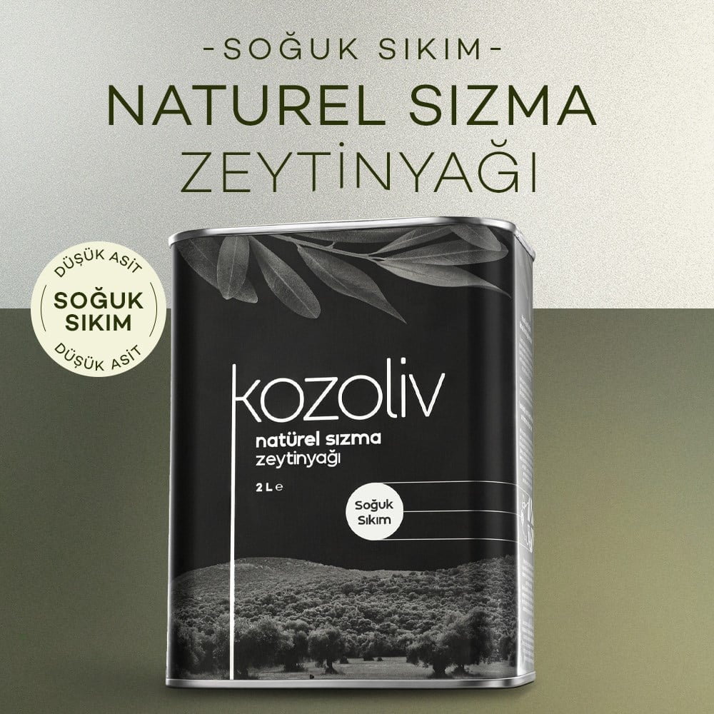 Soğuk Sıkım Natürel Sızma Zeytinyağı 2 LT Soğuk Sıkım Natürel Sızma Zeytinyağı