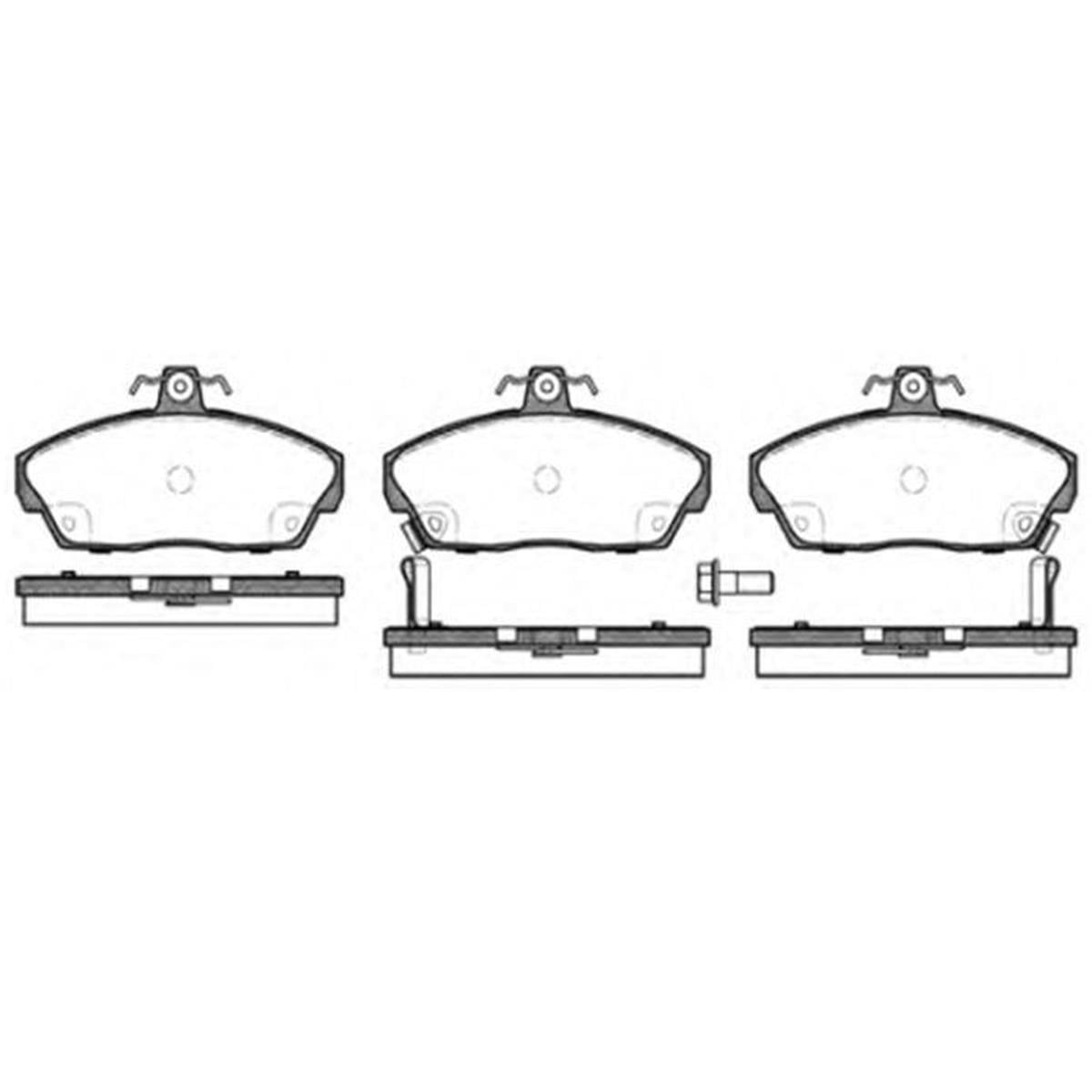 BALATA FREN ON-(HONDA: CIVIC 01>06/EURO-CIVIC 96>00/ROVER-25 ROVER-45 00>06/ROVER-200 ROVER-400 90>00 )