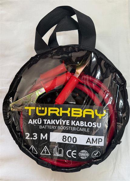 800 AMPER AKÜ TAKVİYE KABLOSU 2,3 MT SET