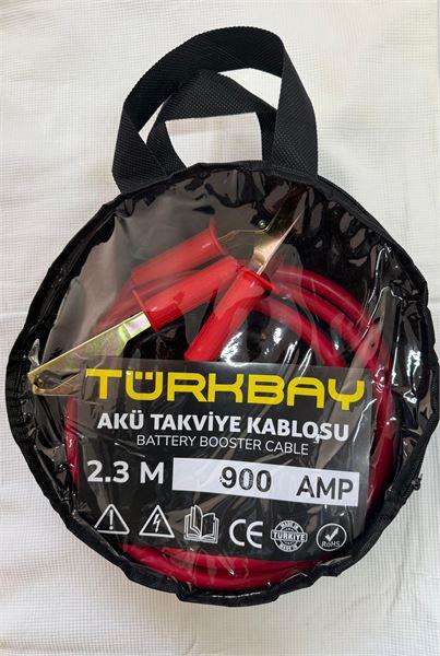 900 AMPER AKÜ TAKVİYE KABLOSU 2,3MT SET