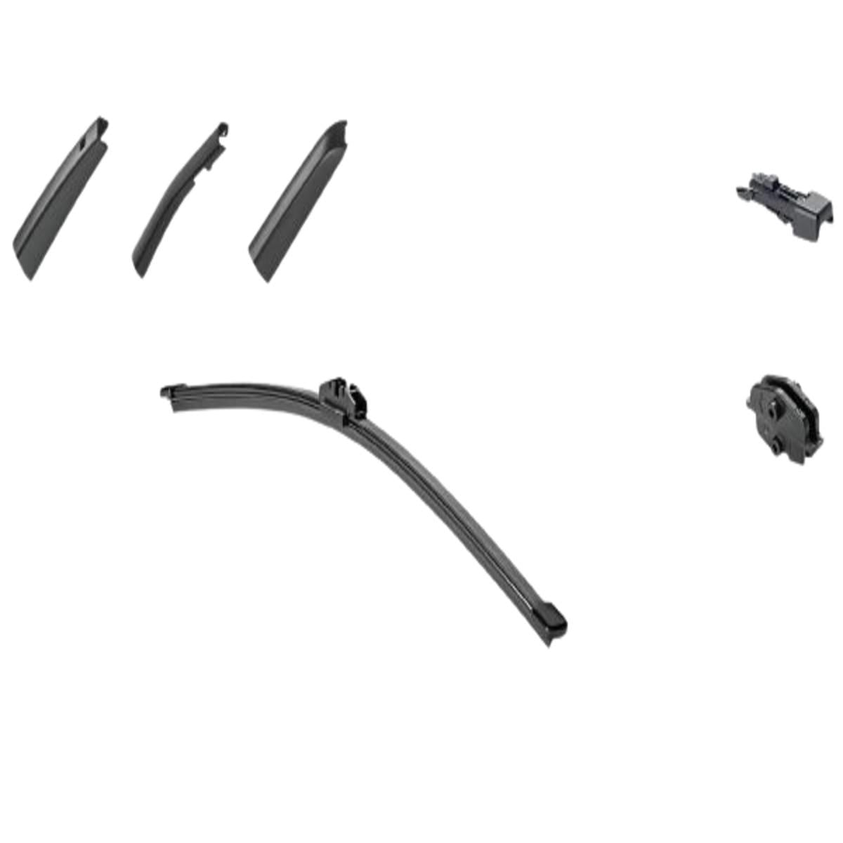 SILECEK SUPURGESI ARKA MUZ TIP 380mm HR38 (HYDROCONNECT COKLU BAGLANTI) / (X1)