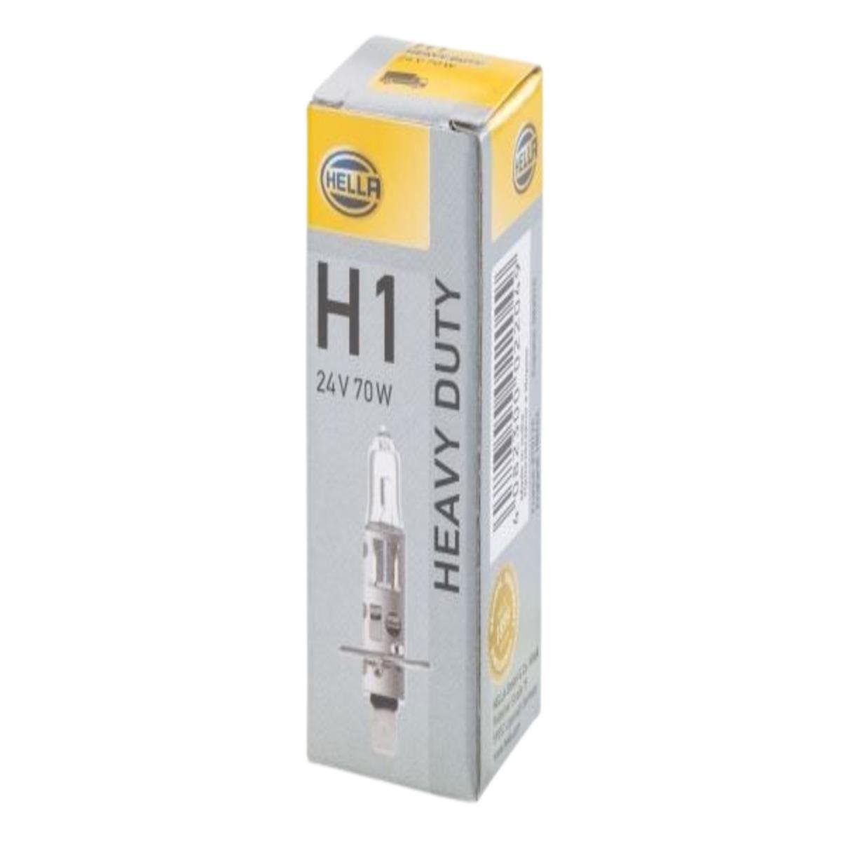 AMPUL 24V HALOJEN H1 70W  P14,5S (UZUN FAR -  SIS FARI)
