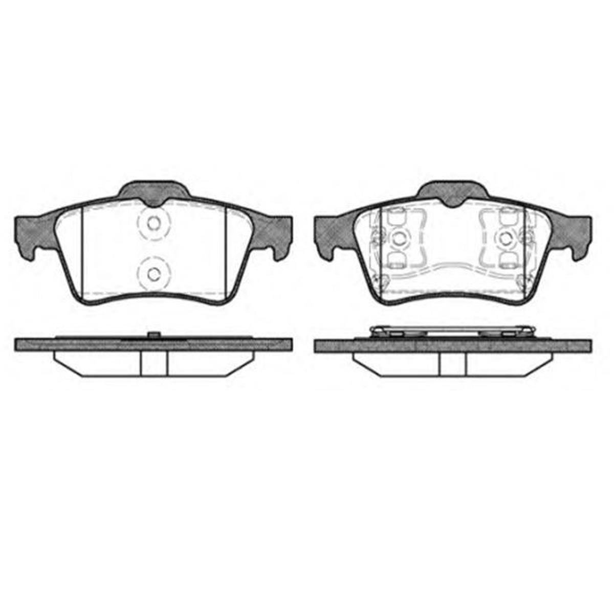 ARKA BALATASI ARKA OPEL VECTRA C -ESPACE IV LATITUDE LAGUNA II MEGANE II SPORT CMOM VEL SATIS     ( FORD : CONNECT 02- ) ( NISSAN: PRIMERA-P12 03>