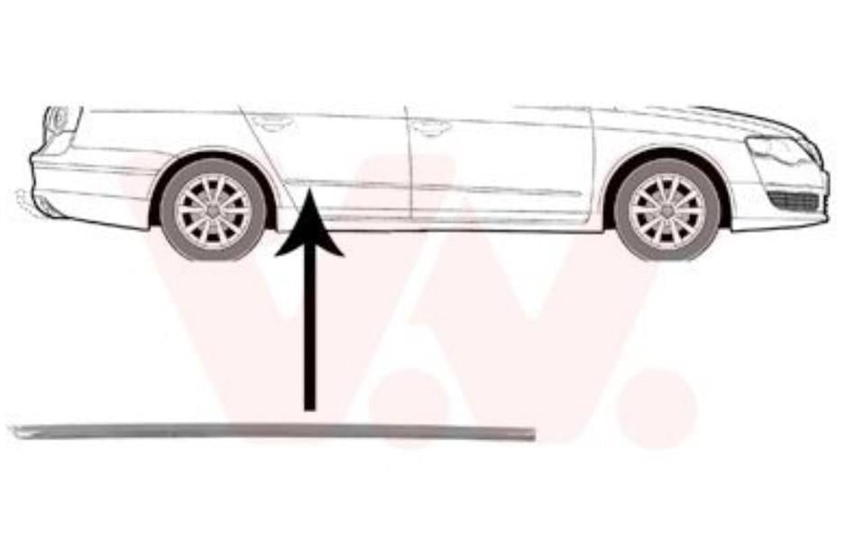 AKRA KAPI CITASI KROM SAĞ VW PASSAT 05-