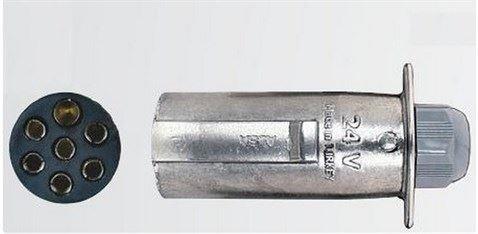 ALSA 24 V RÖMORT FISI ERKEK(N TIPI)METAL
