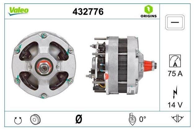 ALTERNATÖR A14N11 PORSCHE