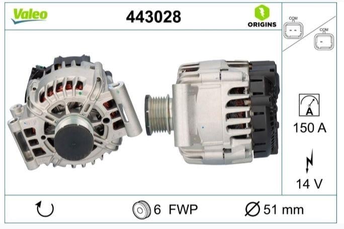 ALTERNATÖR C4 PİCASSO II- DS4- 308 II- 5008