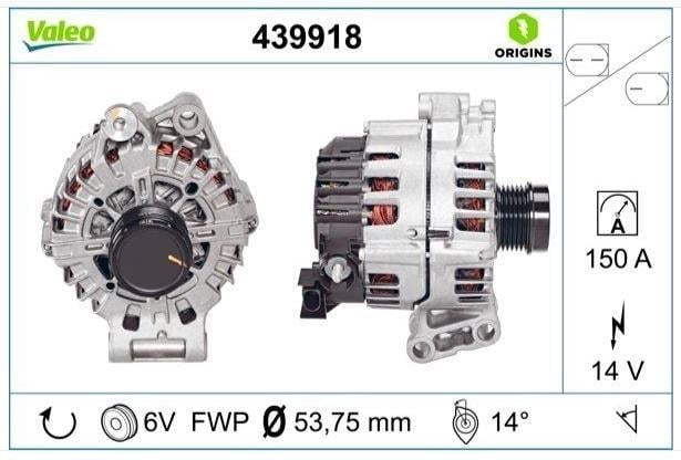 ALTERNATÖR S60, S80, V40, V60, V70 16 & 2.0