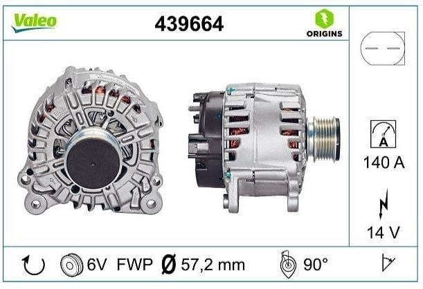 ALTERNATÖR VOLKSWAGEN GOLF VI