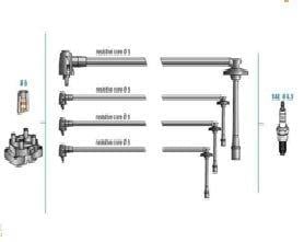 BUJI KABLOSU COROLLA 1.6İ 16V DOHC 4 AFE MOTOR AE 100-101 KASA 95>00