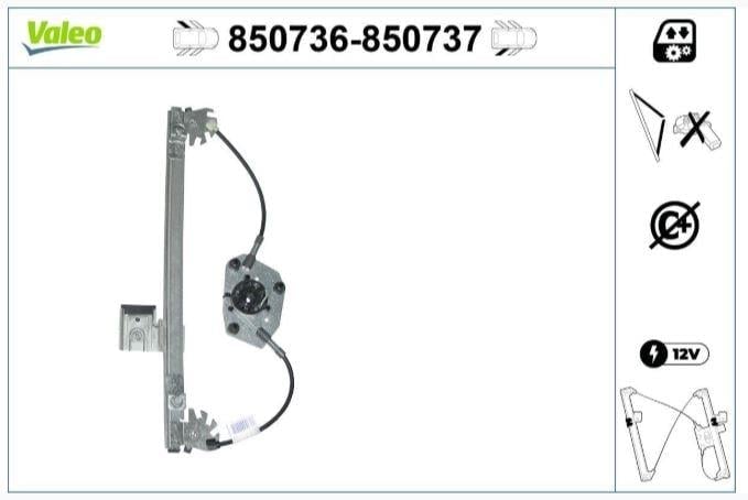 CAM KRİKOSU ARKA SOL FIAT CROMA