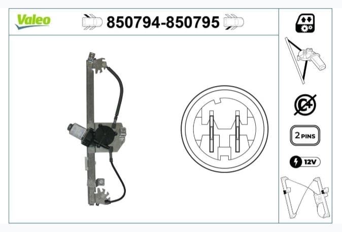 CAM KRİKOSU ARKA SOL RENAULT CLIO
