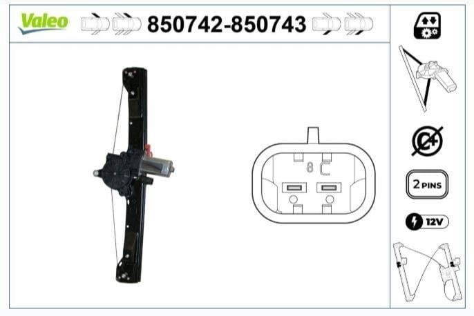 CAM KRİKOSU ÖN SOL FIAT GD PUNTO