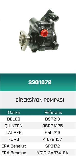 DİREKSİYON POMPASI HİDROLİK TRANSİT BOX 2.DI HATTAT/HEMA