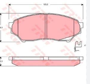 DISK BALATA MITSU-PAJERO PININ ON GDB3270