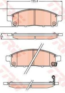 DISK BALATA MITSUBISHI L200 ON 2015 GDB2124