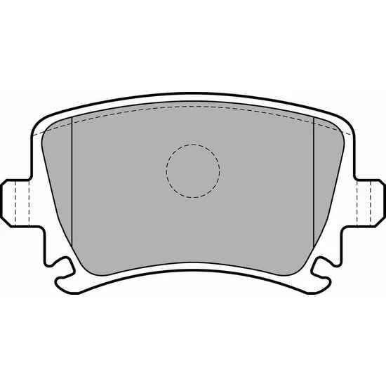 DISK BALATA VW-CADDY ARKA TOURAN/AUDI-QUATRO/SEAT/SKODA GDB1551 AUDI-A3-4-6 VW AR GDB1622