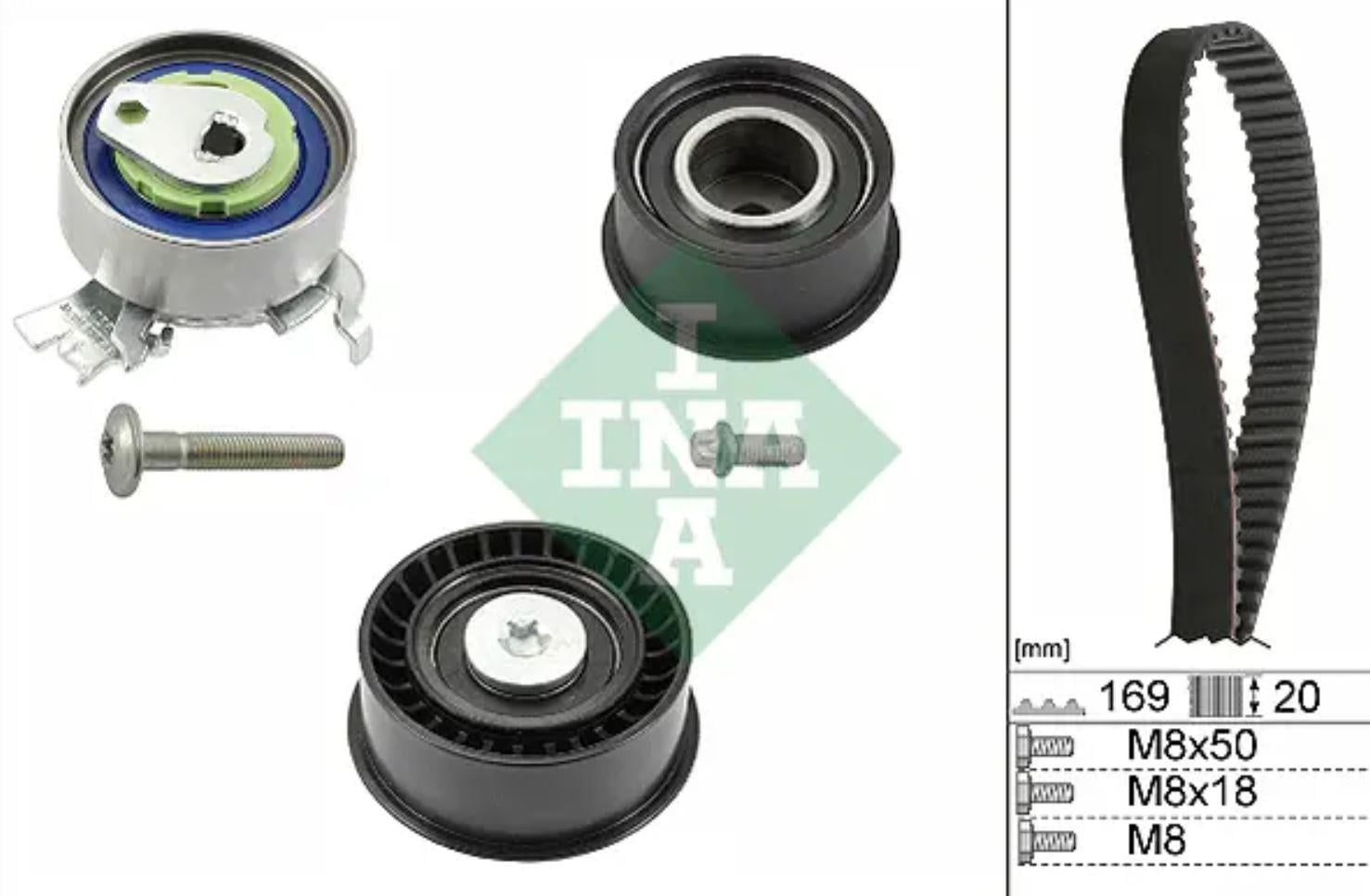 EKSANTRİK GERGİ KİTİ 169×200 ASTRA F CORSA B VECTRA B 1.4i 1.6i 1.8i 16V X14XE X16XEL X18XE