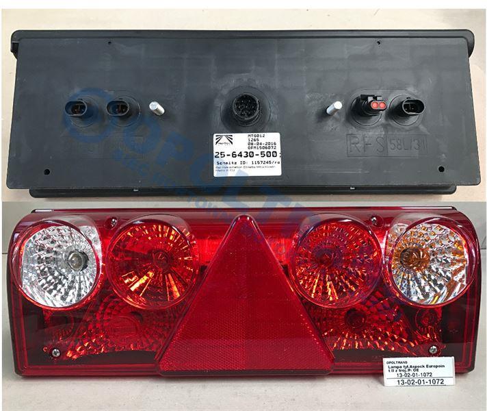 Europoint II Stop Lamba - 4×2 pin AMP - Sağ