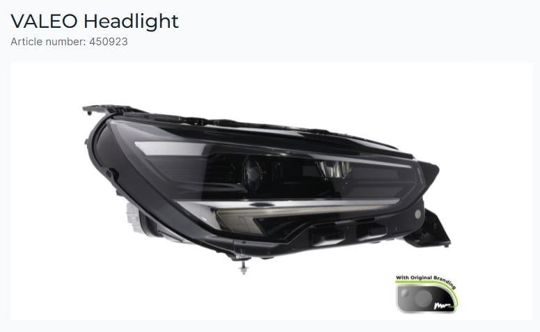 FAR (SAĞ) OPEL CORSA UPLEVEL LED MXB ECE