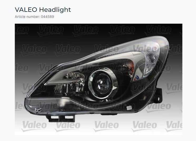 FAR SOL OPEL CORSA D 2011/04 AFS